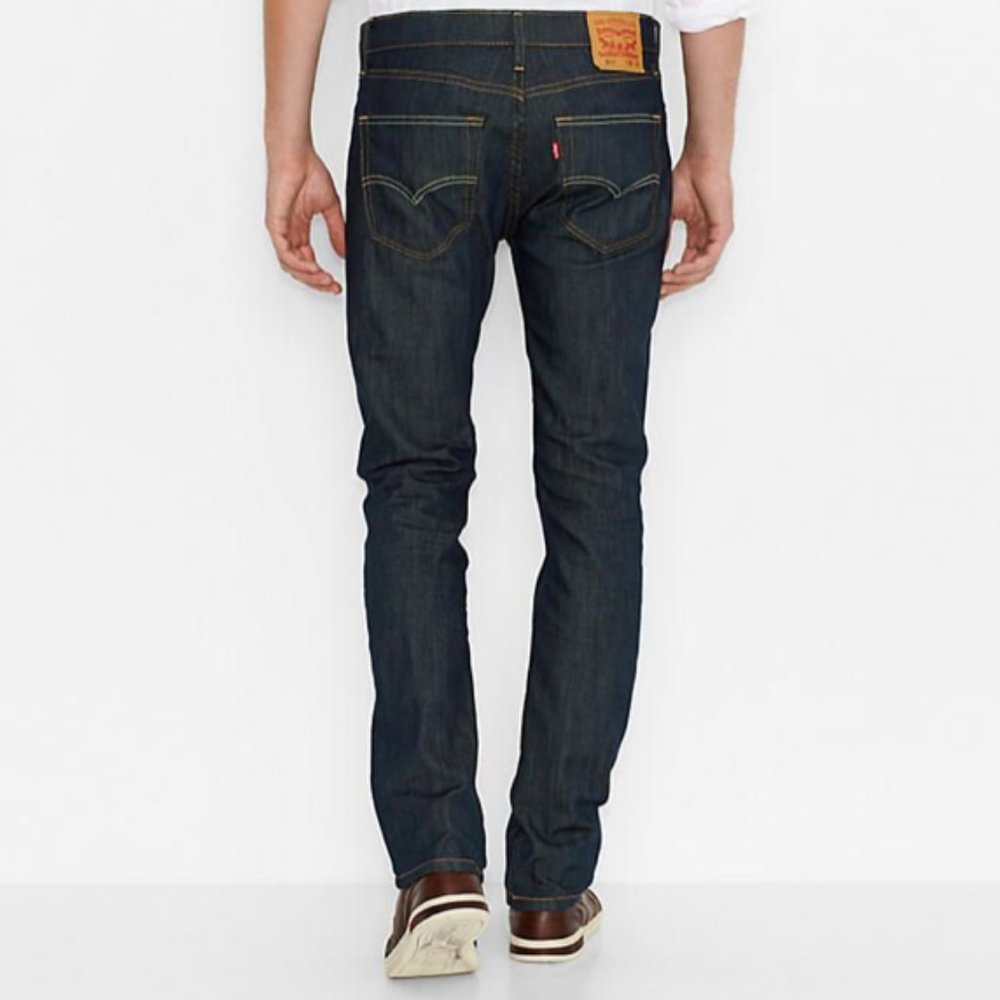 Levi's  511™ SLIM FIT Straight  Men's  JEANS Blue - Picture 2 of 5